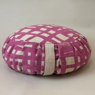 pink zafu